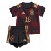 Tyskland Jonas Hofmann #18 Bortaställ Barn VM 2022 Kortärmad (+ Korta byxor)